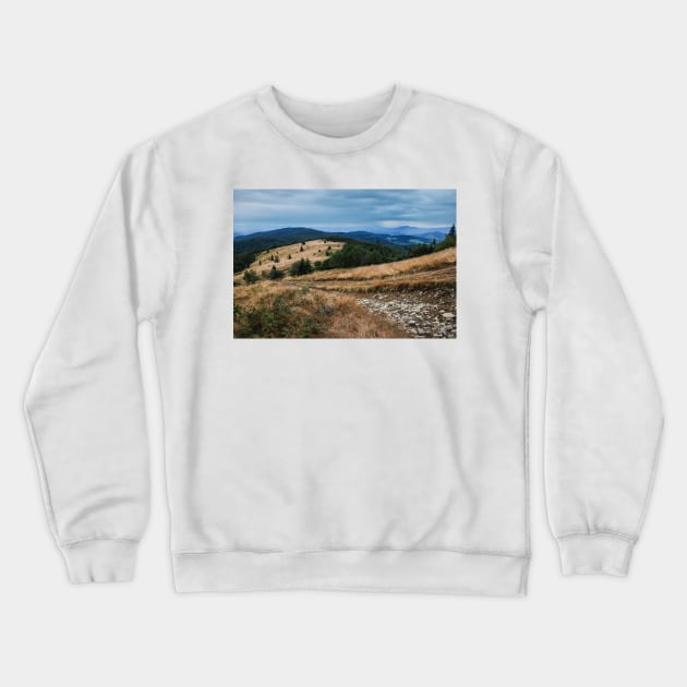 Dirt road Crewneck Sweatshirt by artesonraju